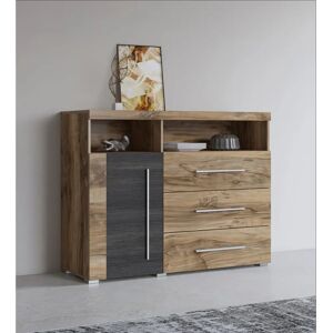 INOSIGN Roger Breite 120cm Moderne Anrichte mit 3 Schubladen INOSIGN Roger Breite 120cm Moderne Anrichte mit 3 Schubladen