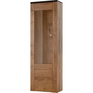HELVETIA Larona Vitrine - Glastür, FSC-Holz, braun HELVETIA Larona Vitrine - Glastür, FSC-Holz, braun
