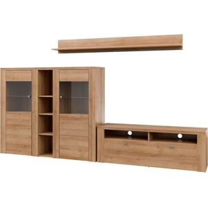 Home affaire Larona Eiche Rivier Wohnzimmer-Set - Wohnzimmer-Set Home affaire Larona Eiche Rivier Wohnzimmer-Set - Wohnzimmer-Set