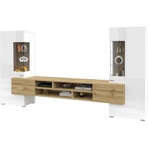 Zestaw Mebli TV Coby - Połysk i Mat Zestaw Mebli TV Coby - Połysk i Mat