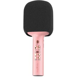 Maxlife Pink Bluetooth Karaoke-mikrofoni - Mikrofon sisäänrakennetulla kaiuttimella ja 8 tunnin akunkestolla Maxlife Pink Bluetooth Karaoke-mikrofoni - Mikrofon sisäänrakennetulla kaiuttimella ja 8 tunnin akunkestolla