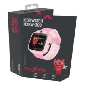 Έξυπνο ρολόι για παιδιά Maxlife MXKW-300 - Ροζ Έξυπνο ρολόι για παιδιά Maxlife MXKW-300 - Ροζ
