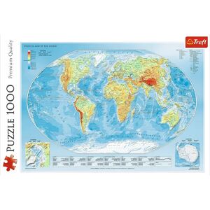Rompecabezas de 1000 piezas - Mapa del Mundo - Puzzle Rompecabezas de 1000 piezas - Mapa del Mundo - Puzzle