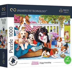 Trefl 10698 Puzzle - Unlimit Fit Tech Dog Friendship 1000 pcs Trefl 10698 Puzzle - Unlimit Fit Tech Dog Friendship 1000 pcs