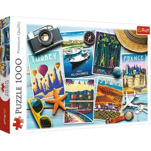 Trefl 10714 Puzzel - 1000 Stukken Kleurrijk Trefl 10714 Puzzel - 1000 Stukken Kleurrijk