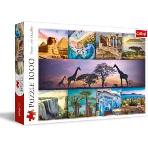 Trefl 1000-delars Afrika collage pussel Trefl 1000-delars Afrika collage pussel
