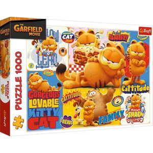 Rompecabezas de Garfield de 1000 piezas - Temática televisión/películas Rompecabezas de Garfield de 1000 piezas - Temática televisión/películas