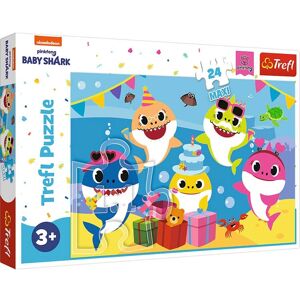 Puzzle Baby Shark de Trefl - 24 Pièces Maxi - Jouet Éducatif - Publicité Puzzle Baby Shark de Trefl - 24 Pièces Maxi - Jouet Éducatif - Publicité