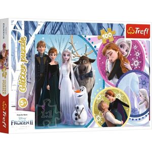Trefl Disney Frozen Glitter Puzzle - Puzzle - Publicité Trefl Disney Frozen Glitter Puzzle - Puzzle - Publicité