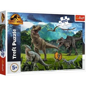 Puzzle Jurassic World Trefl - 100 Pièces - Publicité Puzzle Jurassic World Trefl - 100 Pièces - Publicité