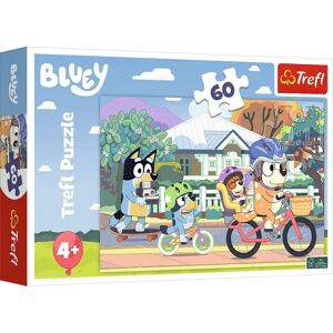 Trefl 17384 Bluey Quebra-cabeça - 60 peças Desenho animado Trefl 17384 Bluey Quebra-cabeça - 60 peças Desenho animado