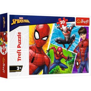 Trefl Model Spiderman Puzzle - 30 Pieces Puzzle for Kids Trefl Model Spiderman Puzzle - 30 Pieces Puzzle for Kids