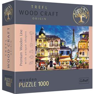 Dřevěné puzzle Trefl 20142 - Francouzská ulice - 1000 dílků Dřevěné puzzle Trefl 20142 - Francouzská ulice - 1000 dílků
