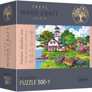 Dřevěné puzzle Trefl 20161 - Nepravidelné tvary, Skryté dílky, 375x254mm Dřevěné puzzle Trefl 20161 - Nepravidelné tvary, Skryté dílky, 375x254mm