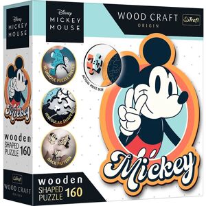 Trefl Trä Mickey Mouse 160-bitars pussel - Retro design Trefl Trä Mickey Mouse 160-bitars pussel - Retro design