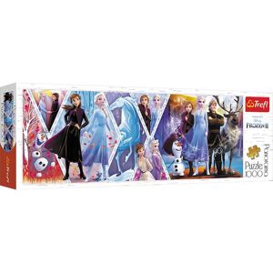 Puzzle Trefl 29048 Frozen 2 - Panorama 1000 pièces - Publicité Puzzle Trefl 29048 Frozen 2 - Panorama 1000 pièces - Publicité