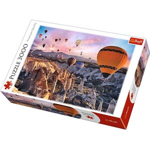 Puzzle Trefl 3000 dílků - Horkovzdušné balóny nad Kappadokií Puzzle Trefl 3000 dílků - Horkovzdušné balóny nad Kappadokií