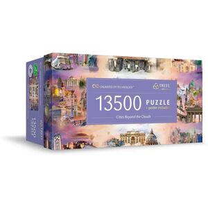 Trefl No Name Puzzle Prime 13500 - Města Za Oblačností - Puzzle Trefl No Name Puzzle Prime 13500 - Města Za Oblačností - Puzzle