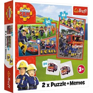 Trefl Firefighter Sam 3in1 Puzzle Set - Educational Toy Trefl Firefighter Sam 3in1 Puzzle Set - Educational Toy