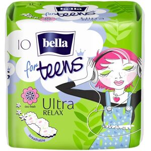 Serviettes hygiéniques BELLA Ultra Relax pour adolescentes - 10 pièces Serviettes hygiéniques BELLA Ultra Relax pour adolescentes - 10 pièces