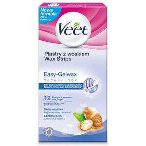 Paski Woskowe Veet z Easy Strip (12 szt.) Paski Woskowe Veet z Easy Strip (12 szt.)