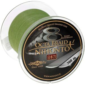 Línea Trenzada Nihonto Octa Mikado - Verde - 300m, 0.180mm Línea Trenzada Nihonto Octa Mikado - Verde - 300m, 0.180mm