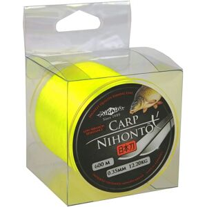 Ligne Nihonto Carp 600 M Jaune - Ligne de Pêche - Publicité Ligne Nihonto Carp 600 M Jaune - Ligne de Pêche - Publicité