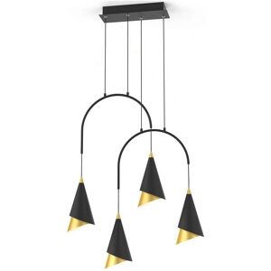 Italux Raalto - Black, Gold | Modern LED Pendant - 588lm Italux Raalto - Black, Gold | Modern LED Pendant - 588lm