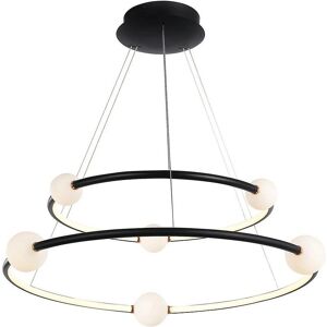 Italux Lausanne - Modern LED Pendant Black, Pink, White - Pendant Light Italux Lausanne - Modern LED Pendant Black, Pink, White - Pendant Light