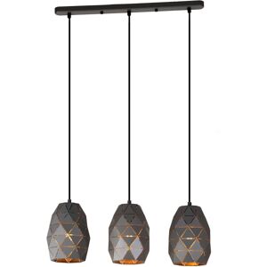 Italux Harley - Modern Pendant Light - Steel, Champagne - 3-Light Italux Harley - Modern Pendant Light - Steel, Champagne - 3-Light