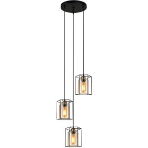 Italux Kalula Industrial Pendant Light - E27 - 3 Light Cluster Italux Kalula Industrial Pendant Light - E27 - 3 Light Cluster