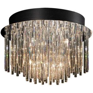 Italux Spillo - Chrome Crystal 10-Light Ceiling Light Italux Spillo - Chrome Crystal 10-Light Ceiling Light