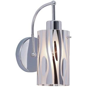 Italux Triplet - Modern Chrome Wall Lamp - E27 Italux Triplet - Modern Chrome Wall Lamp - E27