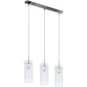 Italux Max Chrome Modern Hanging Pendant - Lighting Italux Max Chrome Modern Hanging Pendant - Lighting