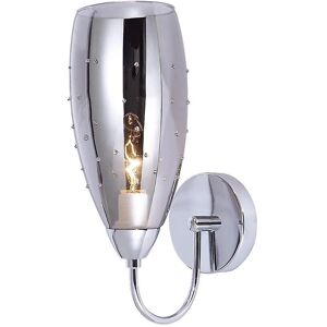 Italux Grace Modern Chrome Wall Lamp - E14 1 Light Italux Grace Modern Chrome Wall Lamp - E14 1 Light