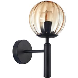 Italux Ravena Wall Lamp - E27, Black Steel, 31cm Italux Ravena Wall Lamp - E27, Black Steel, 31cm