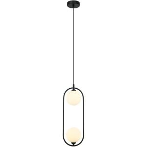Italux Lupus Modern 2 Light Globe Pendant Ceiling Light - Pendant Ceiling Light Italux Lupus Modern 2 Light Globe Pendant Ceiling Light - Pendant Ceiling Light