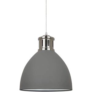 Italux Lola - Industrial Retro Pendant Grey Satin Nickel - Lighting Pendant Italux Lola - Industrial Retro Pendant Grey Satin Nickel - Lighting Pendant