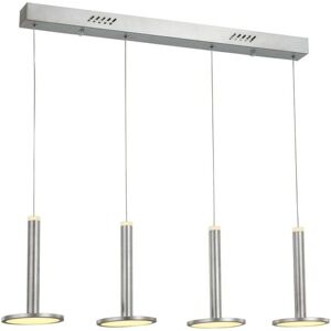 Italux Oliver Satin Nickel Dimmable LED Pendant Light Italux Oliver Satin Nickel Dimmable LED Pendant Light