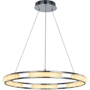 Italux Theodore Chrome LED Pendant - Modern Dimmable Light Italux Theodore Chrome LED Pendant - Modern Dimmable Light