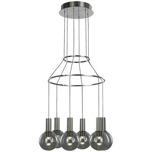 Italux Aria - Modern LED Pendant Chrome - 1260lm Italux Aria - Modern LED Pendant Chrome - 1260lm