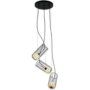 Italux Model MDM-3941/3 BK Modern Pendant Light - Pendant Light Italux Model MDM-3941/3 BK Modern Pendant Light - Pendant Light
