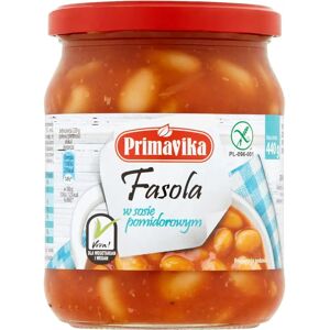 PRIMAVIKA Fasola w sosie pomidorowym - Konserwowa fasola w sosie pomidorowym PRIMAVIKA Fasola w sosie pomidorowym - Konserwowa fasola w sosie pomidorowym