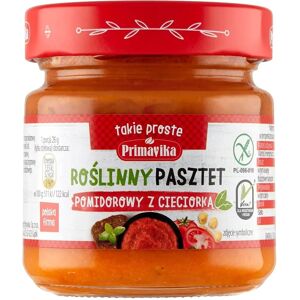 Pasztet pomidorowy z ciecierzycą - Bez glutenu, Wegan, 160g Pasztet pomidorowy z ciecierzycą - Bez glutenu, Wegan, 160g