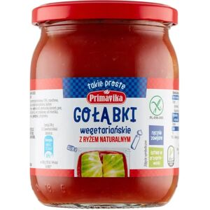 Primavika Wegetariańskie gołąbki z kapusty z brązowym ryżem - Bezglutenowe - 480g Primavika Wegetariańskie gołąbki z kapusty z brązowym ryżem - Bezglutenowe - 480g