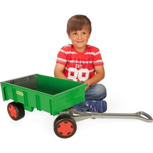 Remorque Jouet Verte - Construction Durable en Plastique 60kg pour Enfants - Publicité Remorque Jouet Verte - Construction Durable en Plastique 60kg pour Enfants - Publicité