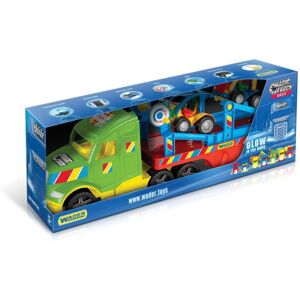 Wader Magic Truck Basic - Realistyczny samochód zabawkowy z światłami i przyczepą Wader Magic Truck Basic - Realistyczny samochód zabawkowy z światłami i przyczepą