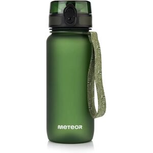Meteor urheilupullo - 650ml, Vihreä, lukittava, lasten koko Meteor urheilupullo - 650ml, Vihreä, lukittava, lasten koko