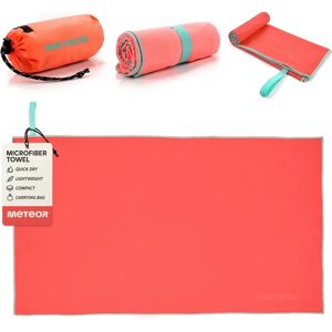 Serviette en Microfibre Meteor XL Coral - Séchage Rapide & Compacte - Publicité Serviette en Microfibre Meteor XL Coral - Séchage Rapide & Compacte - Publicité