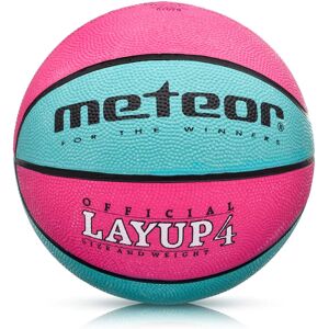 Meteor Layup 4 Vaaleanpunainen koripallo - Koripallo Meteor Layup 4 Vaaleanpunainen koripallo - Koripallo
